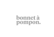 Bonnet à pompon logo